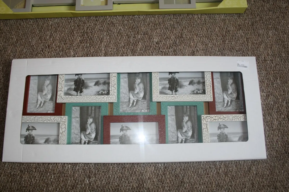 Photograph collage frame