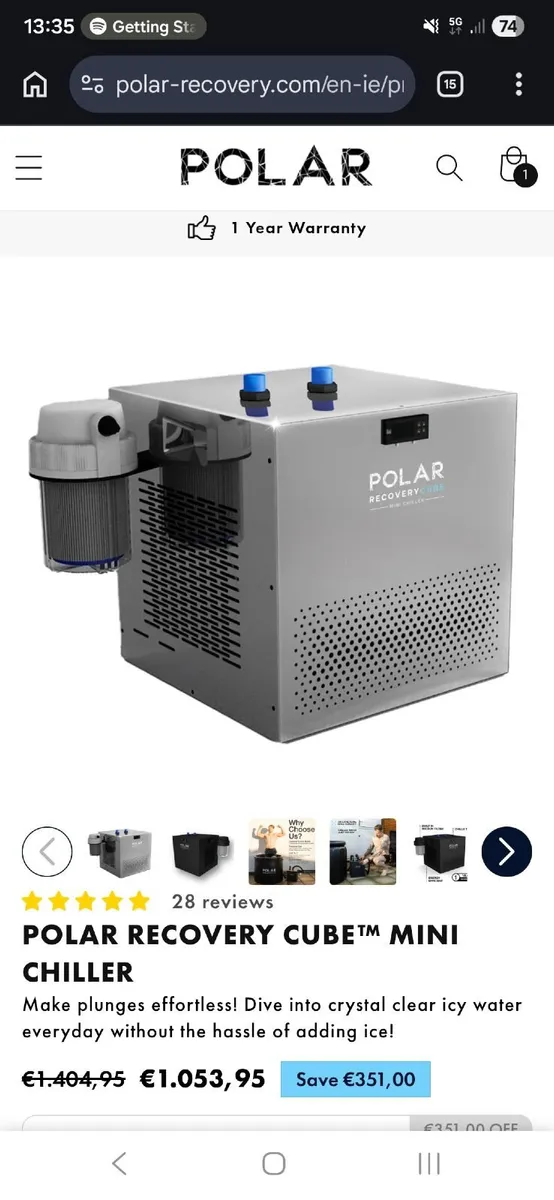Polar water chiller - Image 1