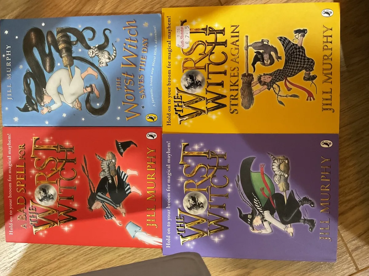 Jill Murphy The Worst Witch books x 4