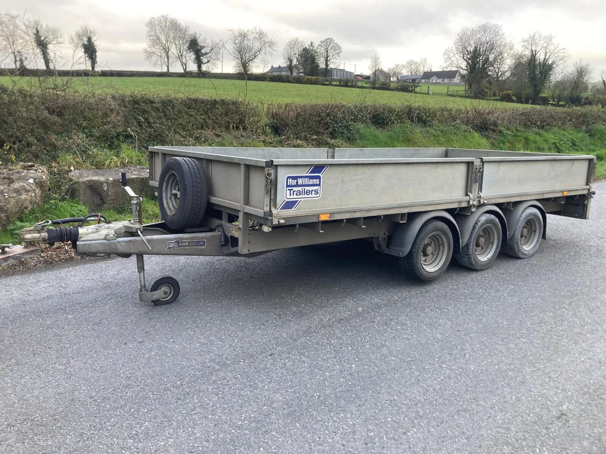 July 2021 Ifor Williams LM146 Tri 14x6’6 Trailer - Image 1