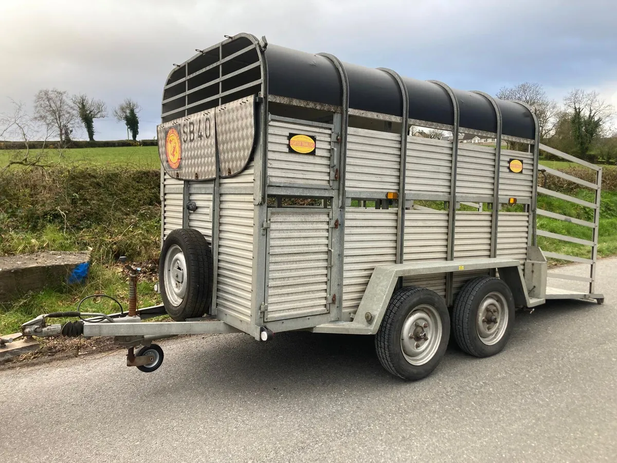 2015 Porter 10x5’5 Cattle Trailer NO VAT - Image 1