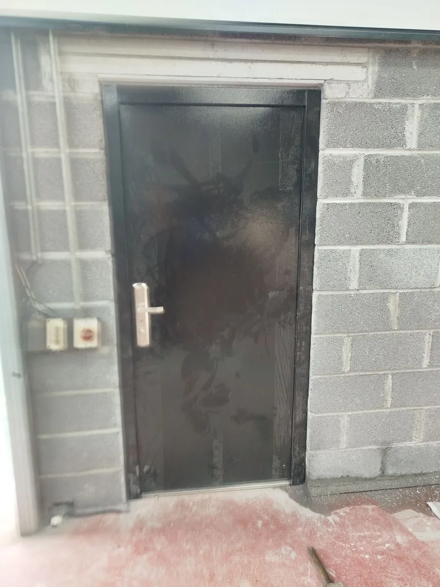 steel  security  door  heavy  duty - Image 1