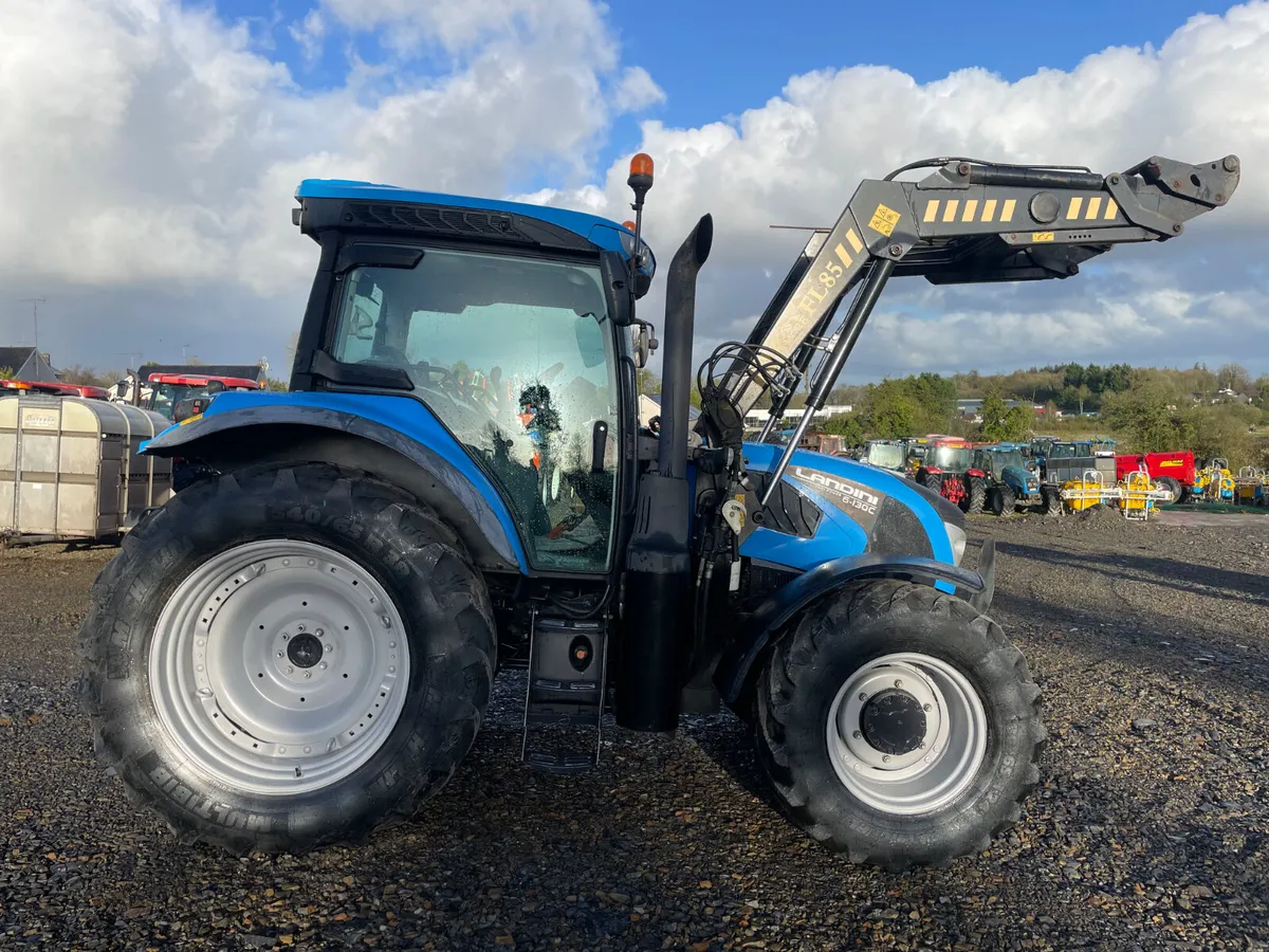 2017 Landini 6-130C with Loader - Image 2