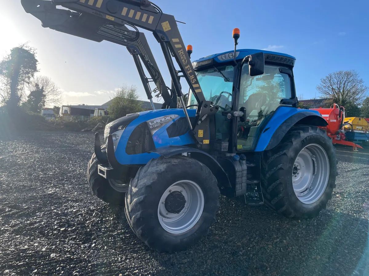 2017 Landini 6-130C with Loader - Image 4