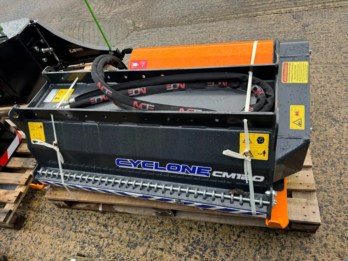 New MDE Cyclone CM120 Flail Mulcher - Image 3