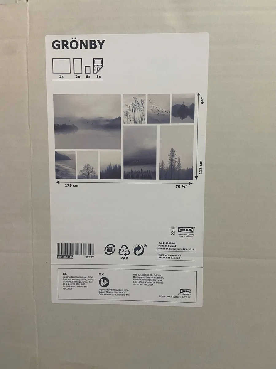 Set of 9 pictures - Image 1