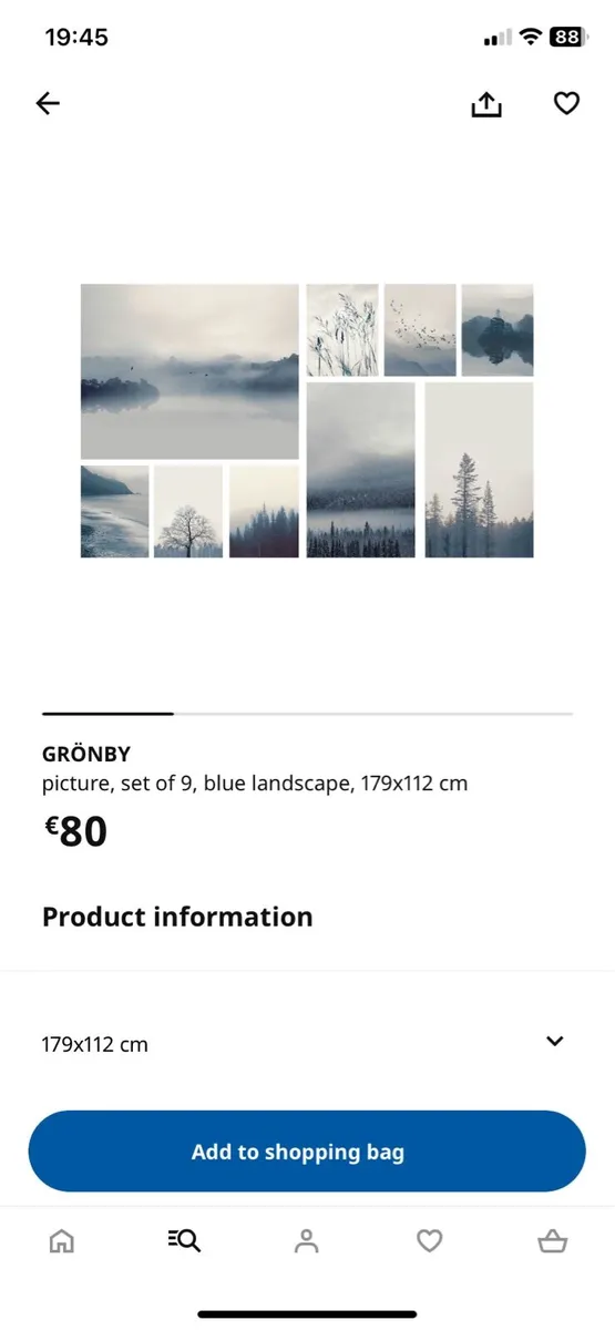 Set of 9 pictures - Image 3