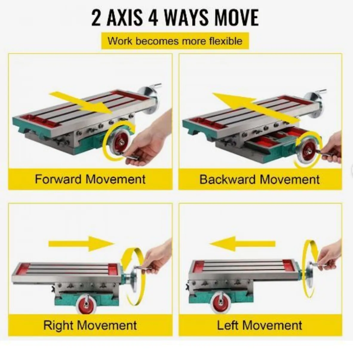 Milling Table 17.7×6.7Inch (450 x 170 mm) - Image 2