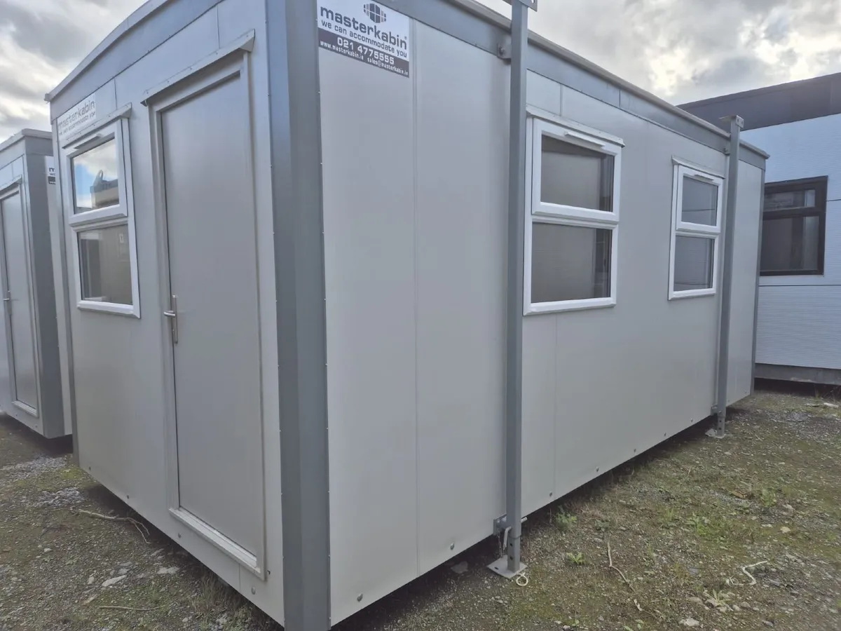 20ft x 10ft (6m x 3m) Open Plan Office Cabin - Image 1
