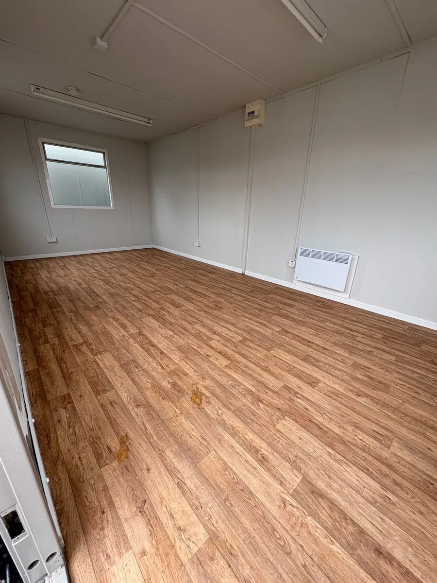 20ft x 10ft (6m x 3m) Open Plan Office Cabin - Image 4