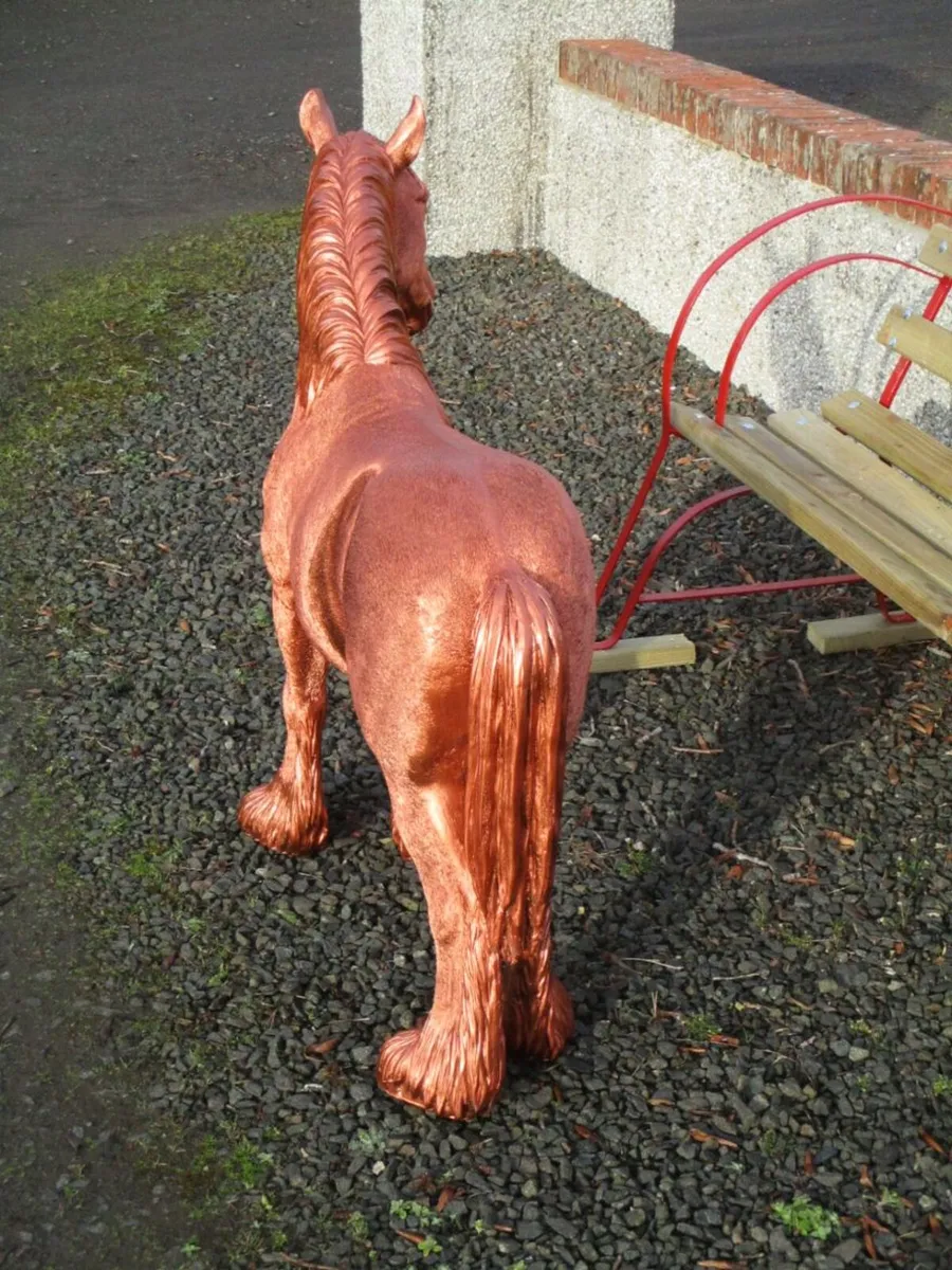 Stunning Copper Horse Statue - Image 3