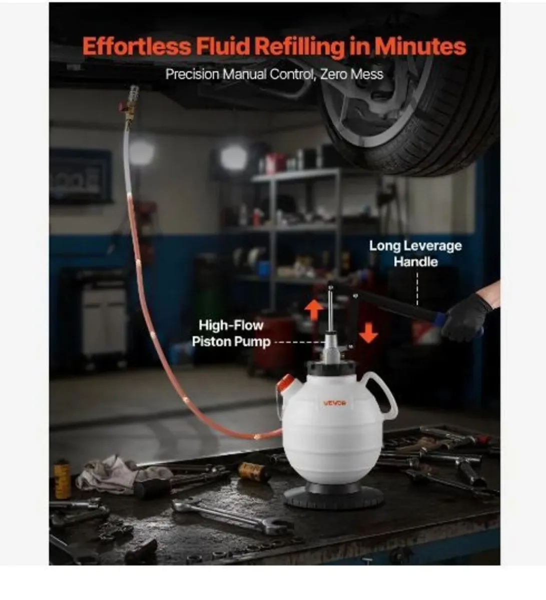 Transmission Fluid Pump, 7.5 L Capacity - Image 4