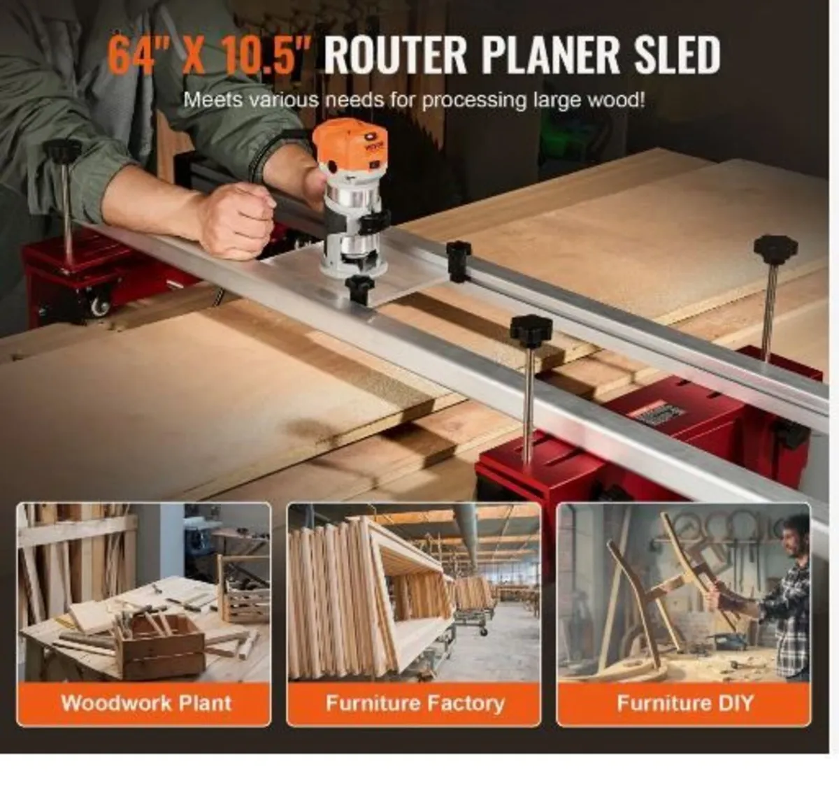 Router Sled, 64 inches/162.6 cm - Image 2