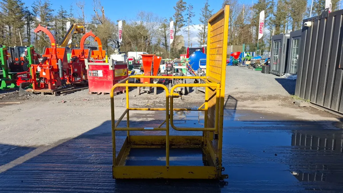 Man Cage – Forklift / Telehandler Work Platform - Image 4