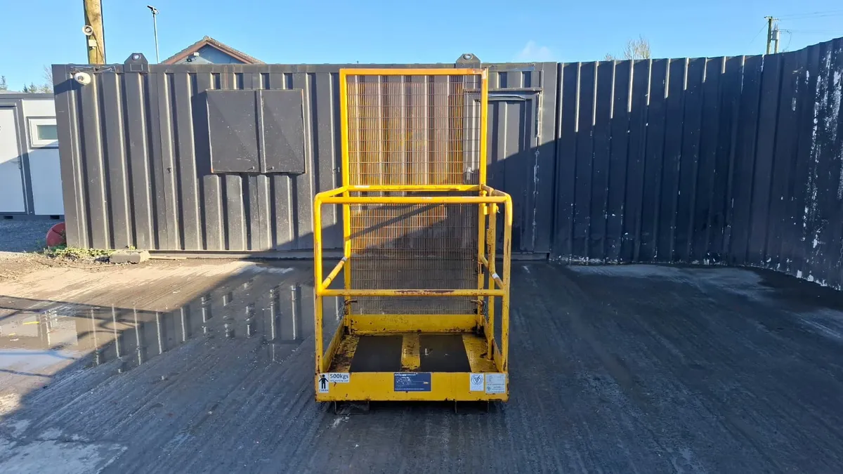 Man Cage – Forklift / Telehandler Work Platform - Image 2