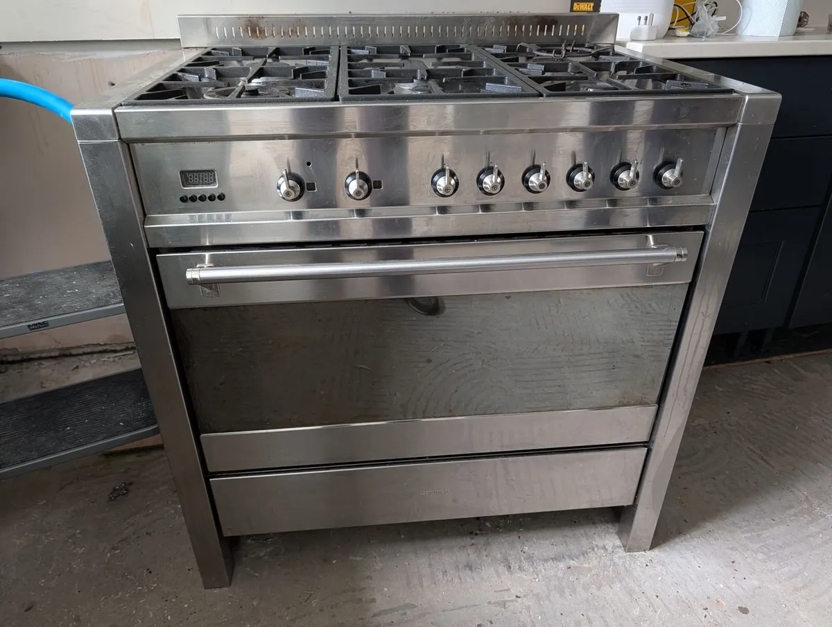 Smeg 90cm gas cooker - Image 3
