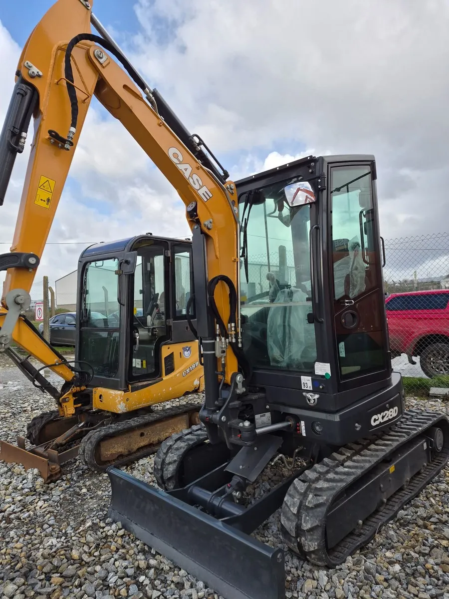 Case Mini Excavators 0% finance - Image 1