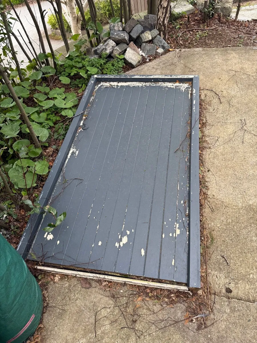 Wide Hardwood Door with Chubb Mortice Lock - Image 1