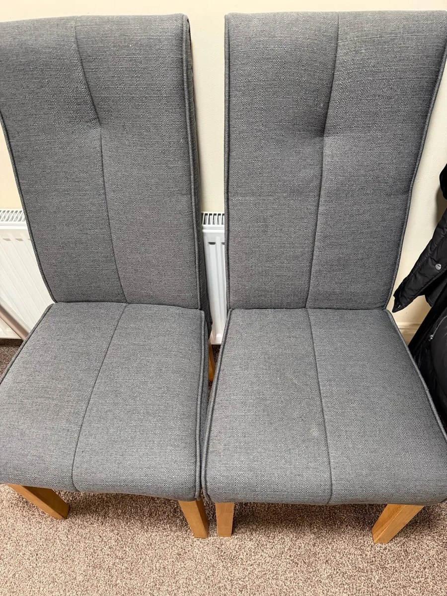 4  chair, good condition - Image 1