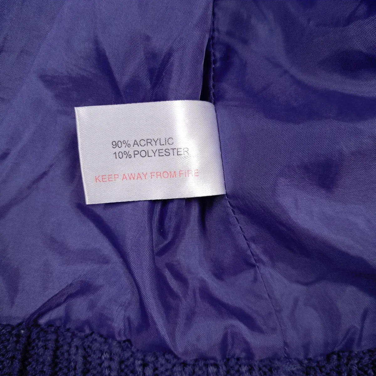 Sarah Dunnway Purple Sequin Floral Cardigan Size M - Image 4