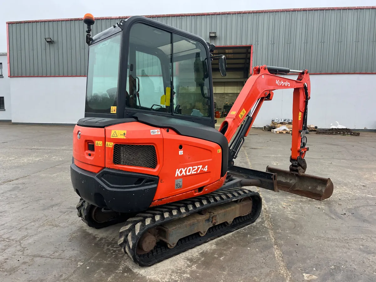 2018 Kubota KX027-4 - Image 4