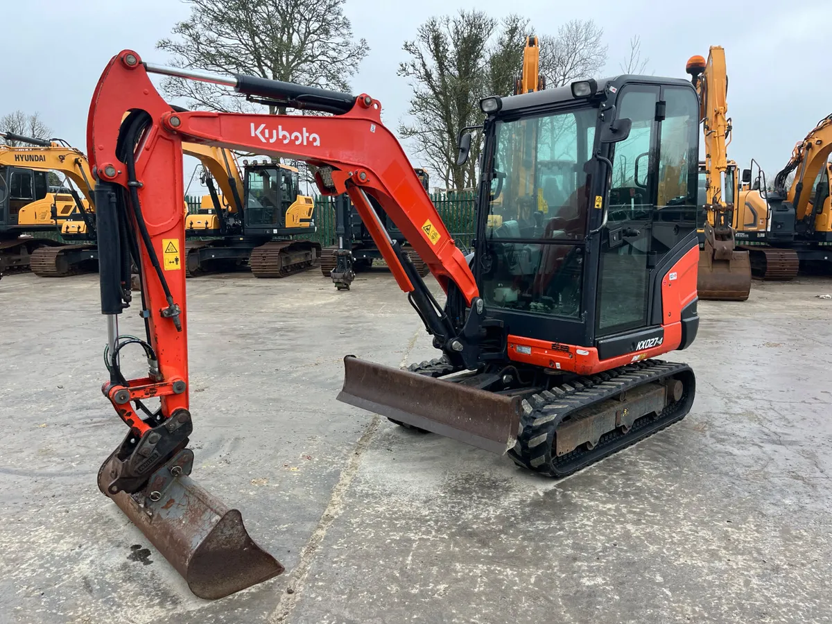 2018 Kubota KX027-4 - Image 2
