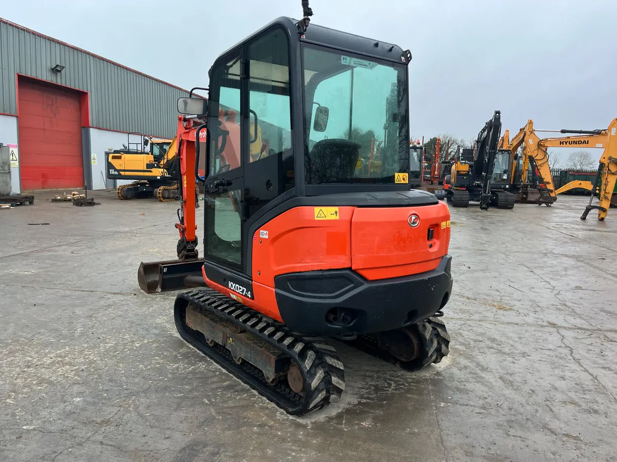 2018 Kubota KX027-4 - Image 3