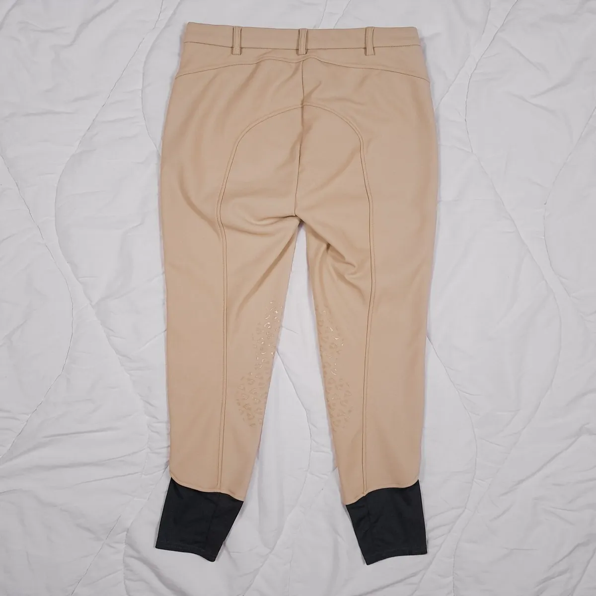 Aubrion Beige Equestrian Riding Tights 12UK/40EU - Image 4