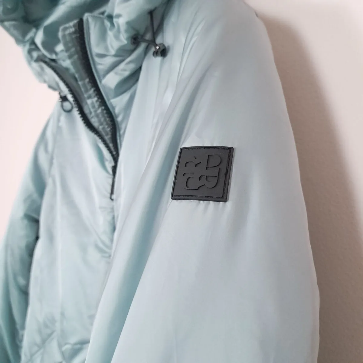 Rino & Pelle Blue Puffer Jacket Coat 8UK/36EU - Image 3