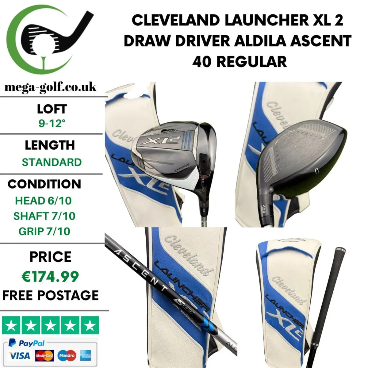 Cleveland Launcher XL 2 Draw Driver / 9-12° - Image 1