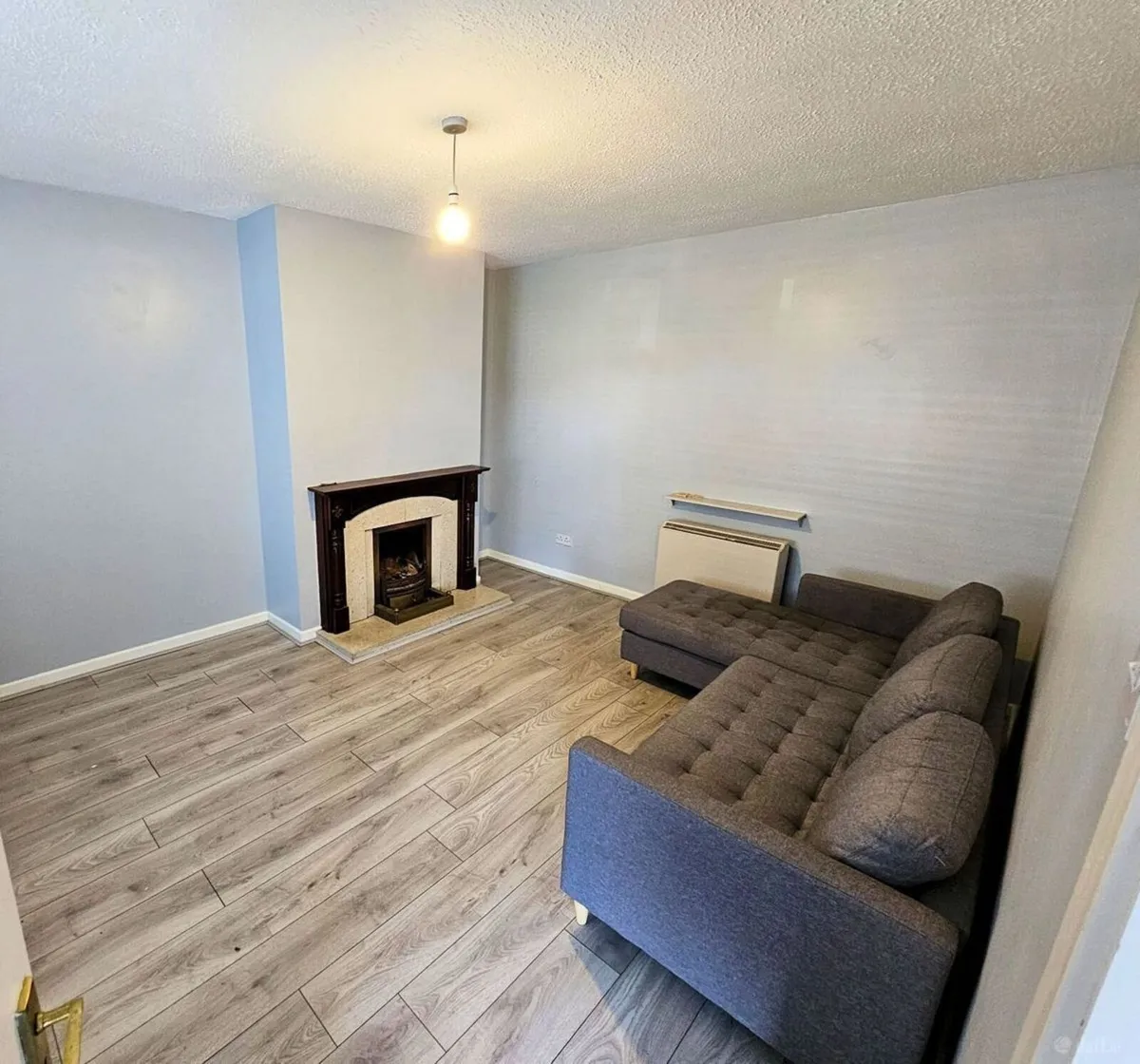 Grey 3 Seater Sofa with Chaise Excellent Condition - Image 2