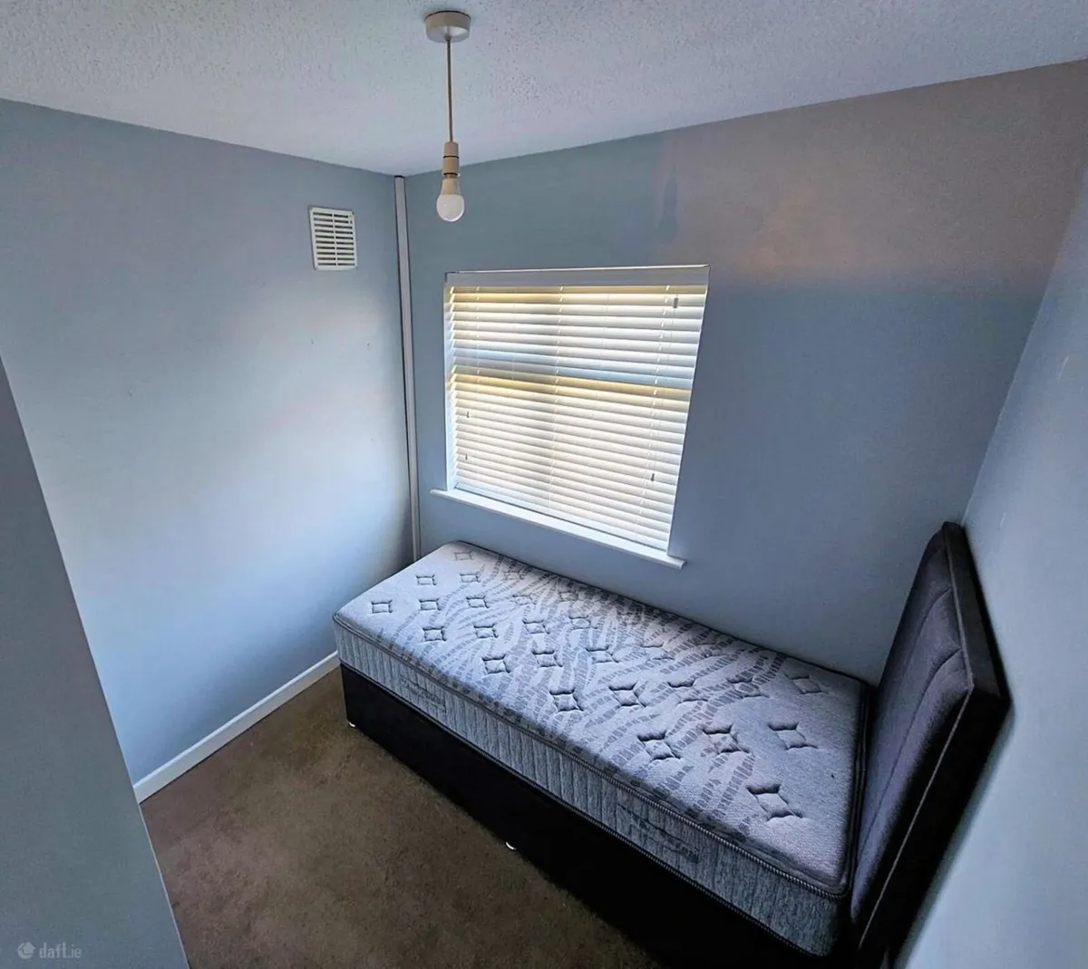 Single Bed Complete Set Mattress, Base & Headboard - Image 1