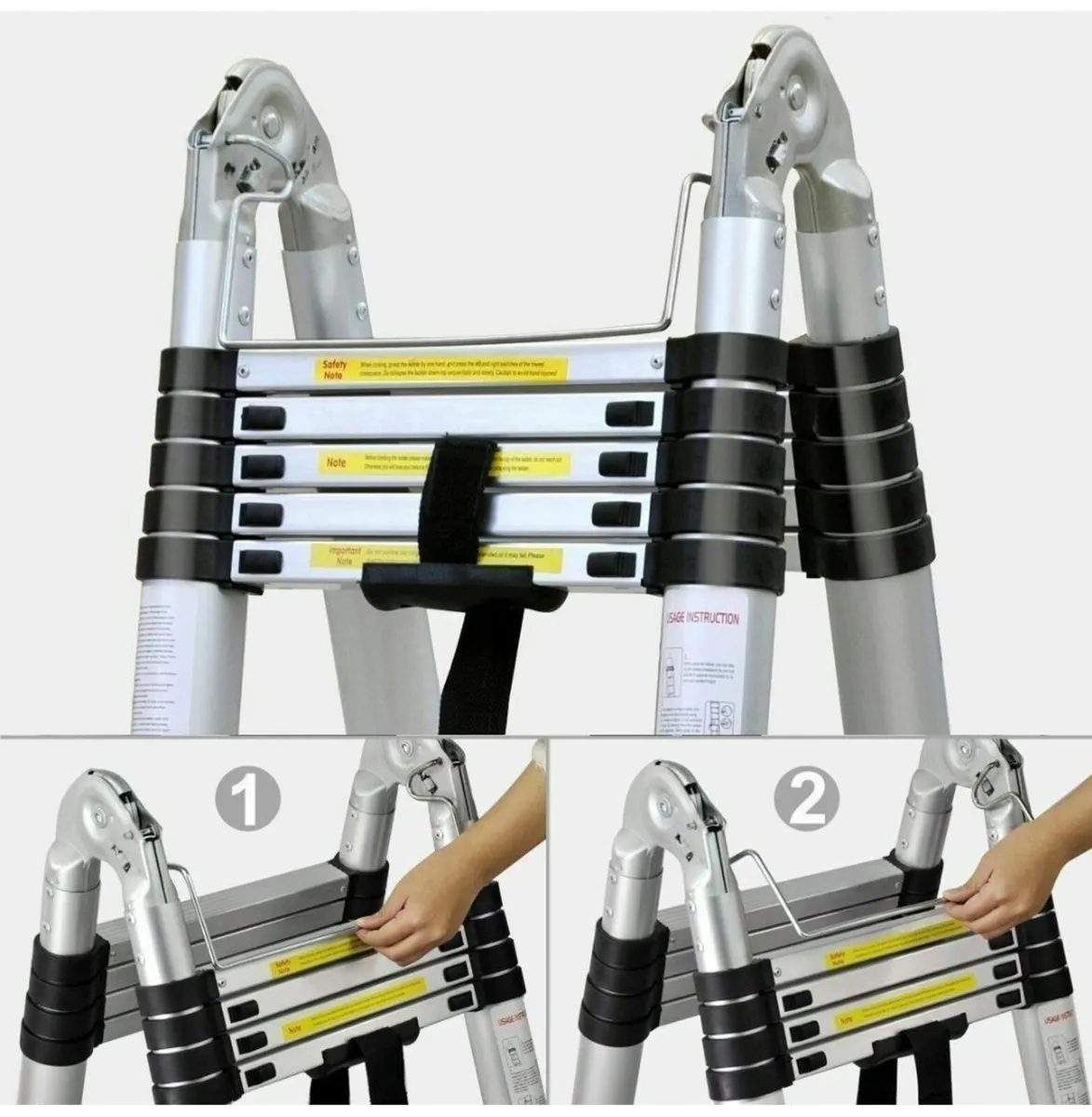 Telescopic Ladder 5.0M Nationwide Delivery - Image 4
