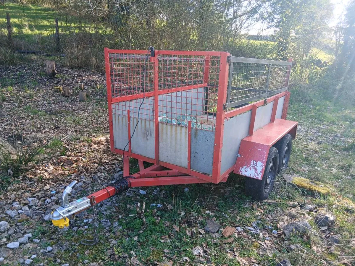 7 x 4 Double axle trailer - Image 2