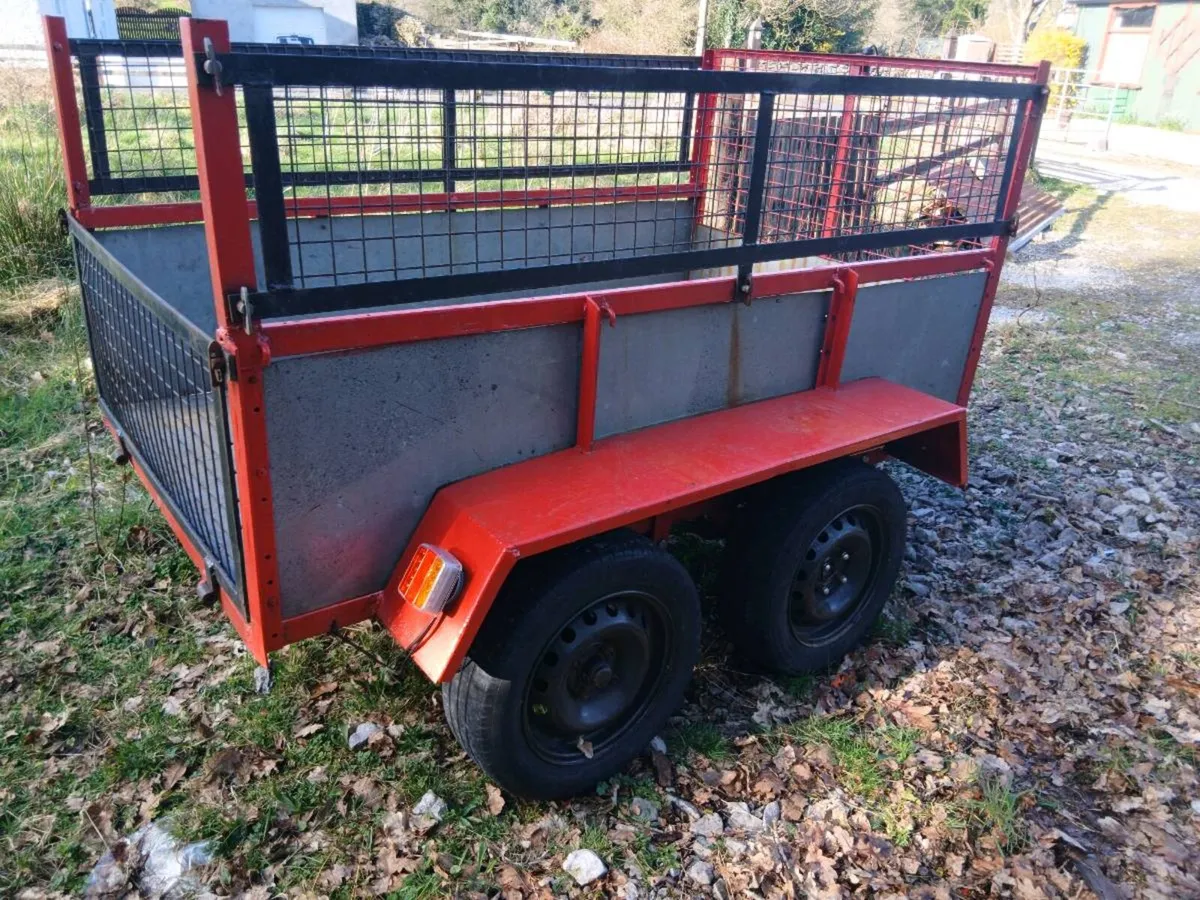 7 x 4 Double axle trailer - Image 4