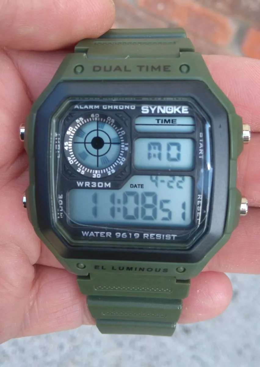 Green Digital Watch (brand New) - Image 1