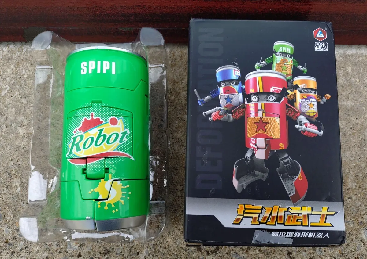Robot Transformer Can (brand New). - Image 1