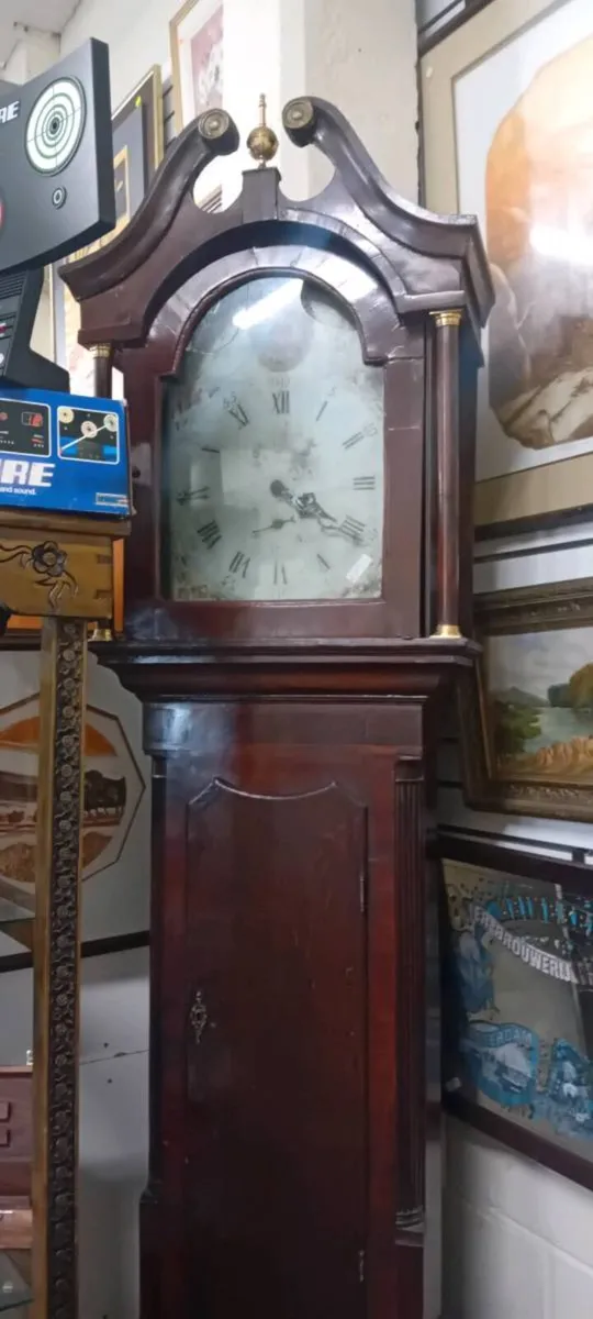 Large Georgian Era Grandfather Clock - Image 2