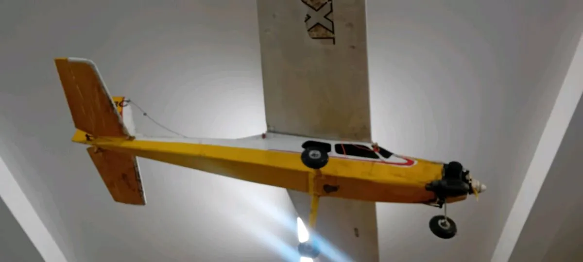 Large Original Motorised Model Airplane - Image 3