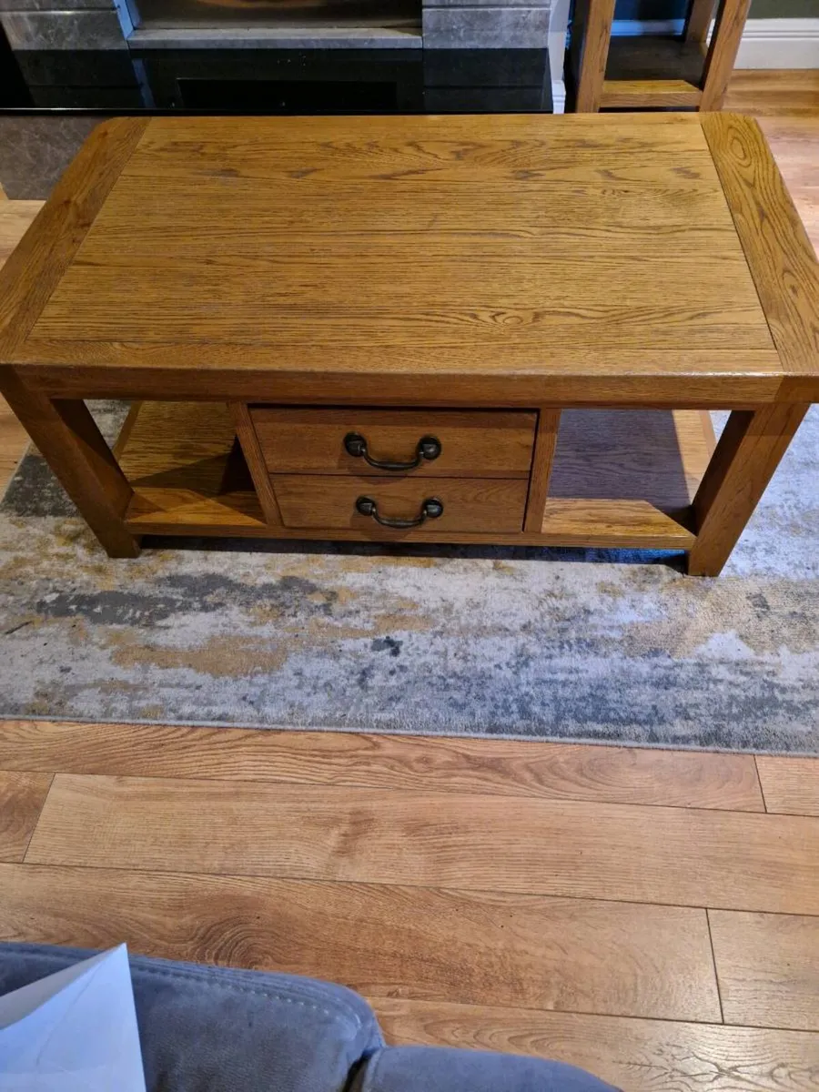 Oak Coffee Table - Image 1