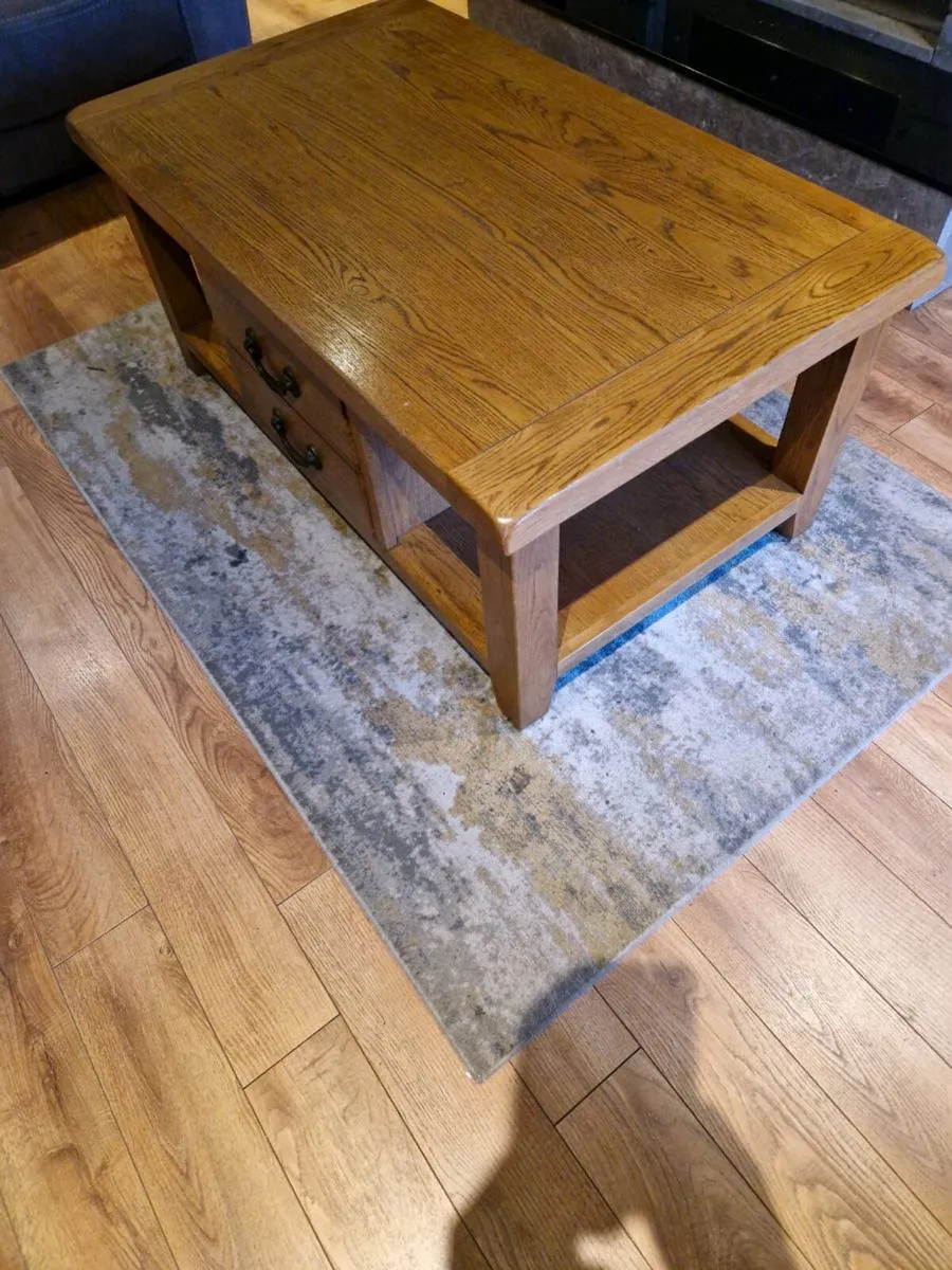 Oak Coffee Table - Image 2