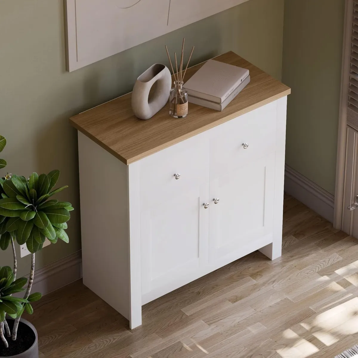 Arlington Sideboard Buffet Table Cupboard Cabinet - Image 4