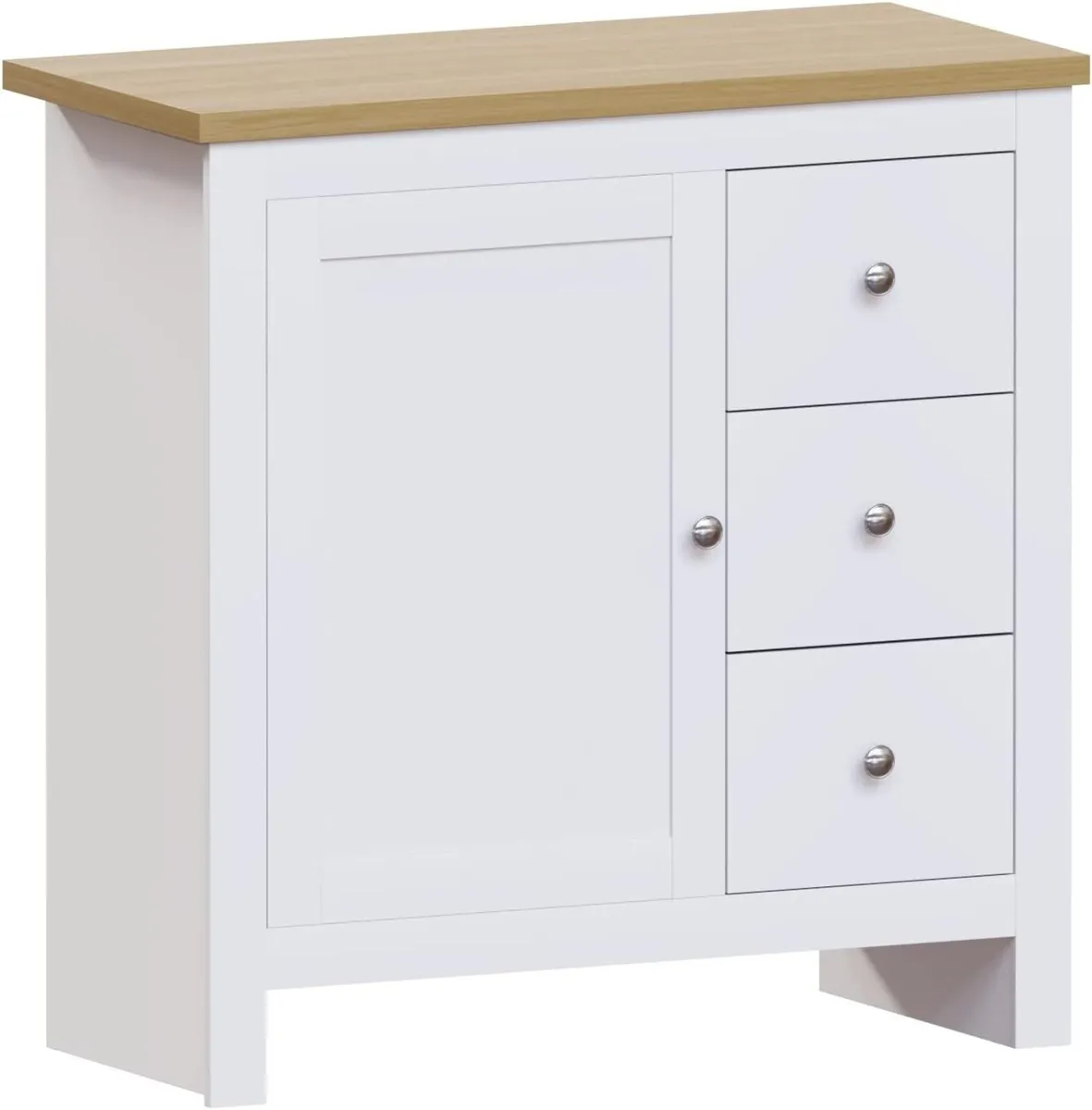 Arlington Sideboard 3 Drawer 1 Door Cabinet - Image 1