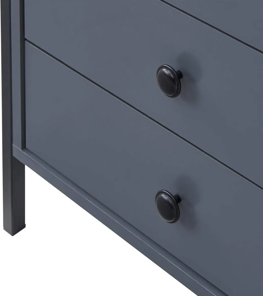 Timber Art Design Zahra Bedside Table with 3 - Image 3