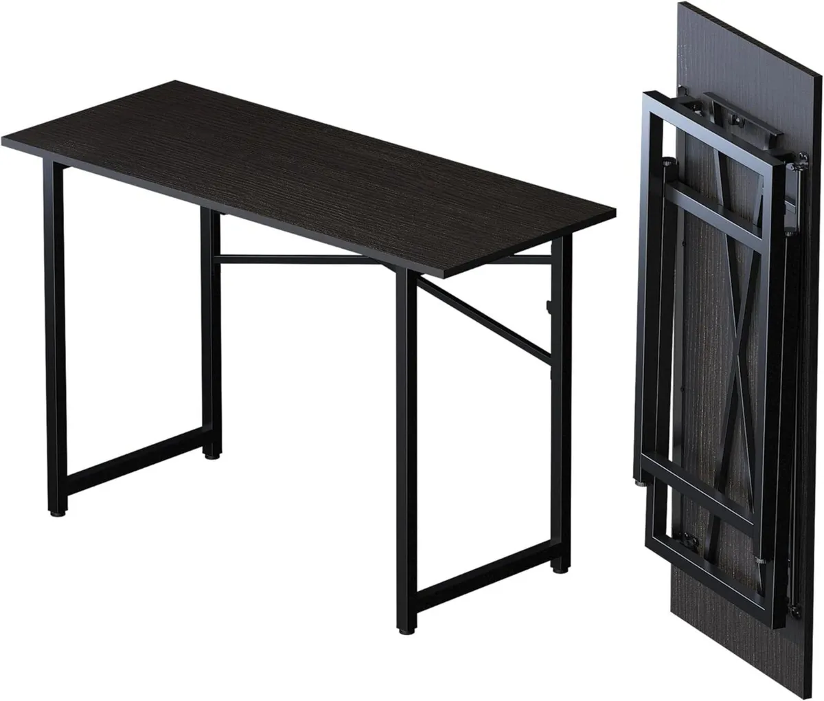 Folding Computer Desk 120 cm Writing Gaming - Image 1
