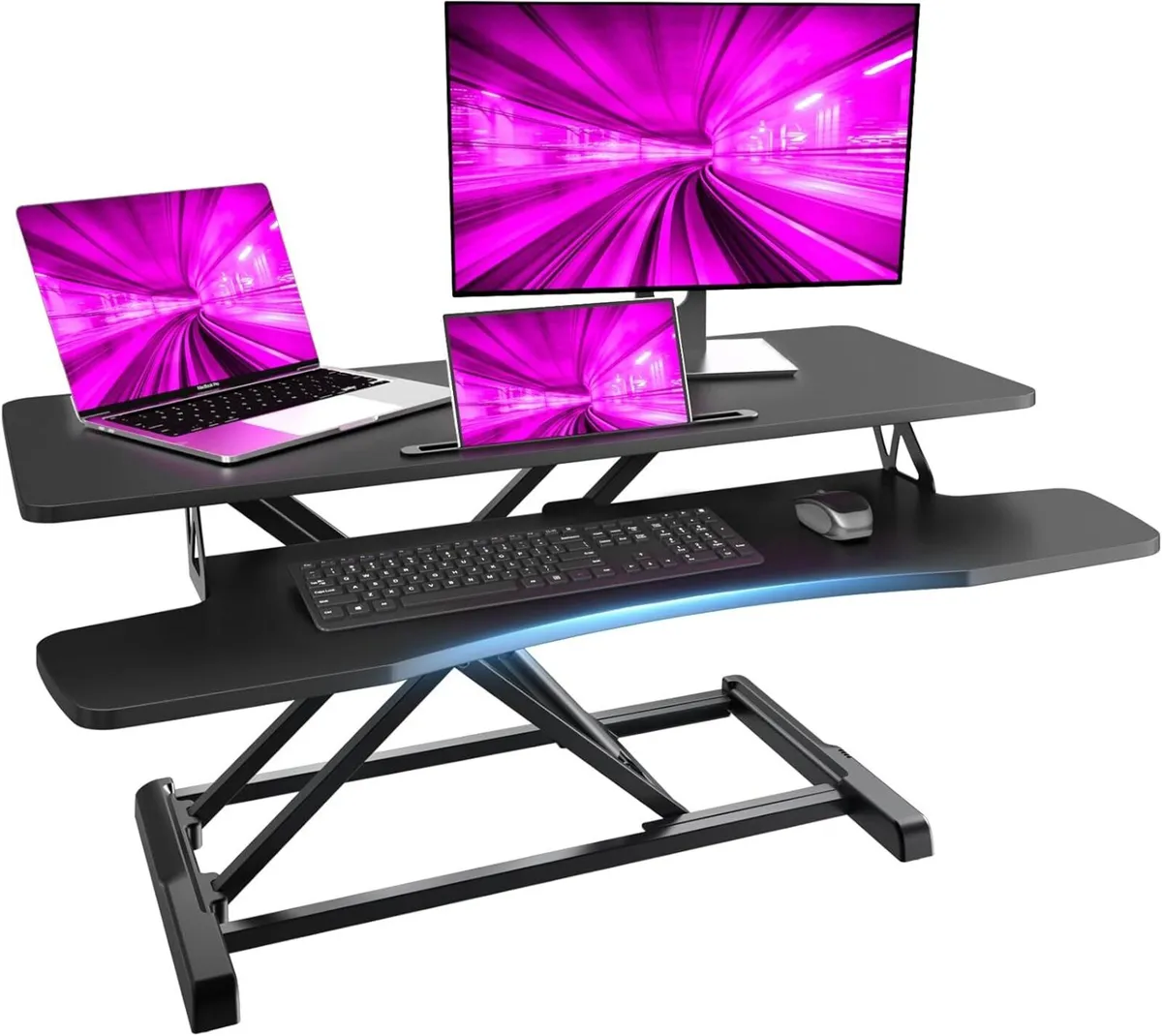 36 inch Standing Desk Converter Height Adjustable - Image 1