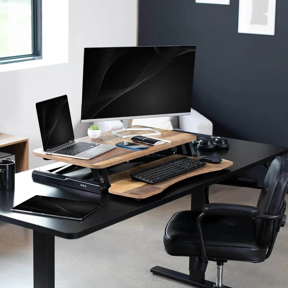 81cm Desk Converter K Series Height Adjustable - Image 2