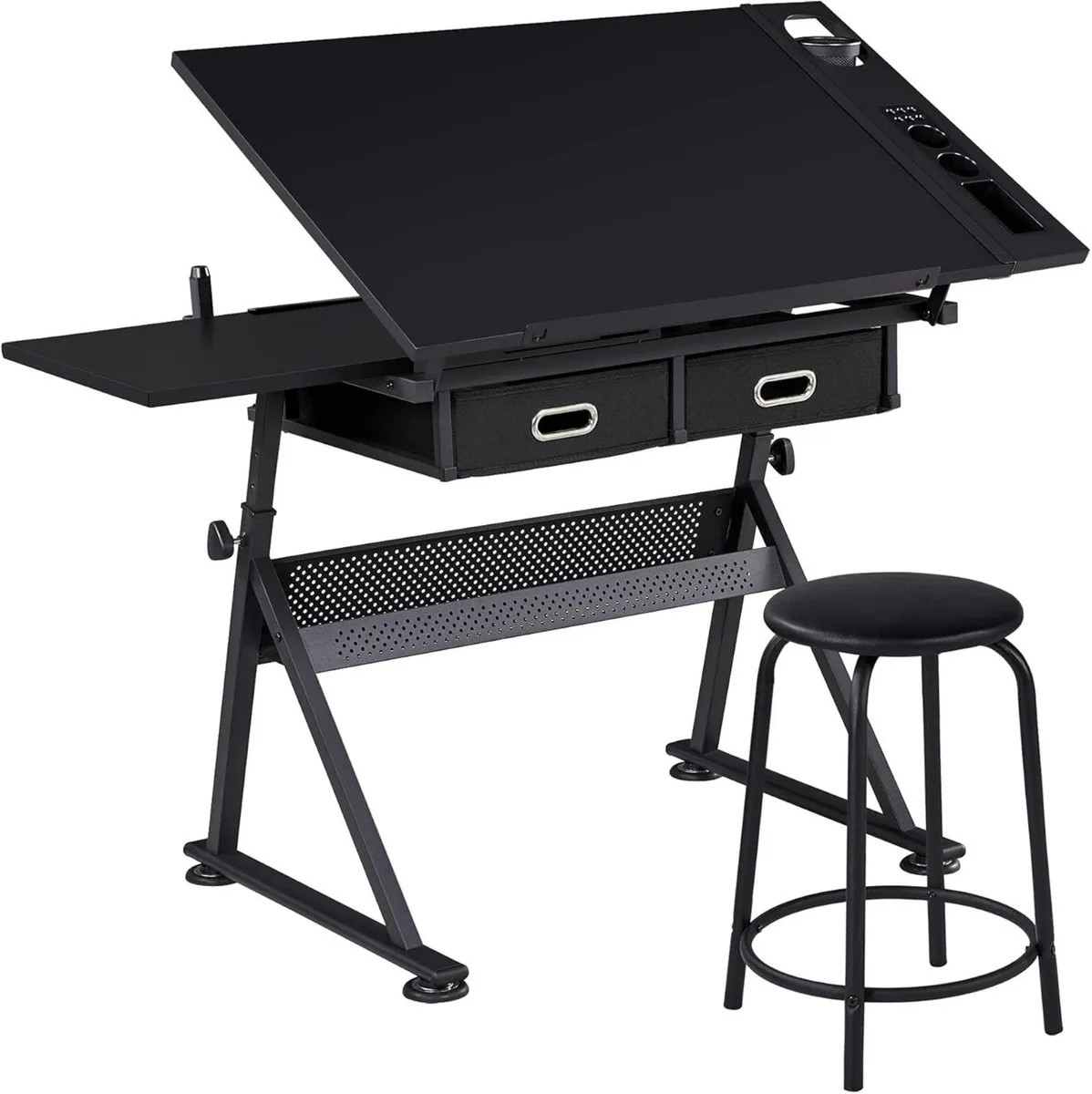 Adjustable Drafting Table Tiltable Drawing - Image 1
