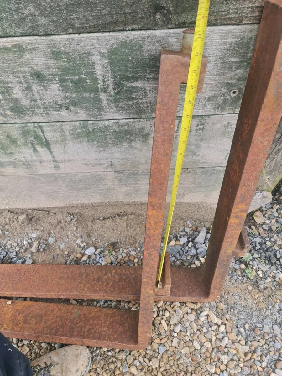 Pallet forks  pallet prongs to suit 20 inch - Image 4