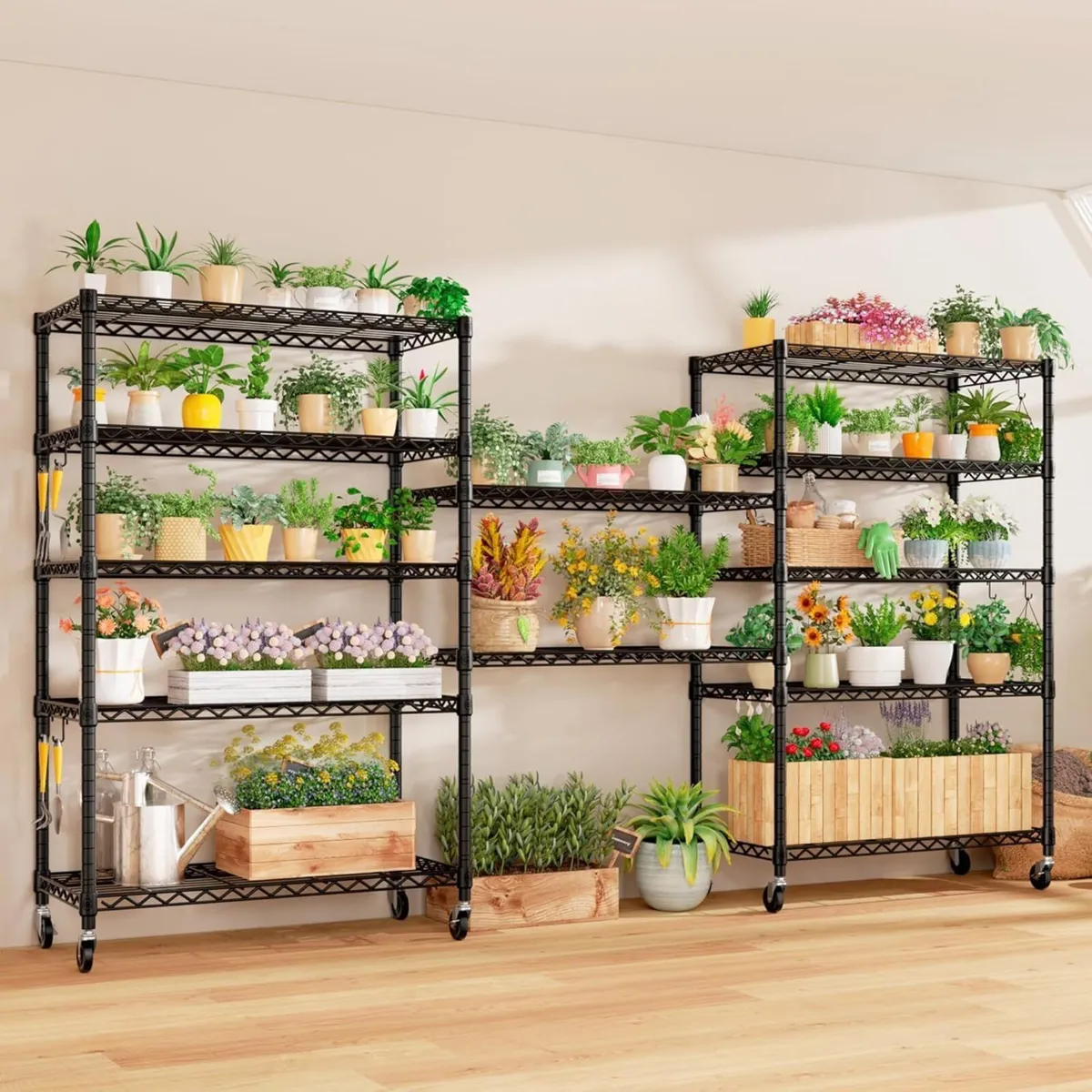 91x40x193cm Storage Shelf 6 Tiers Heavy Duty - Image 2